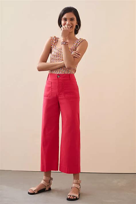 maeve colette|maeve colette wide leg pants.